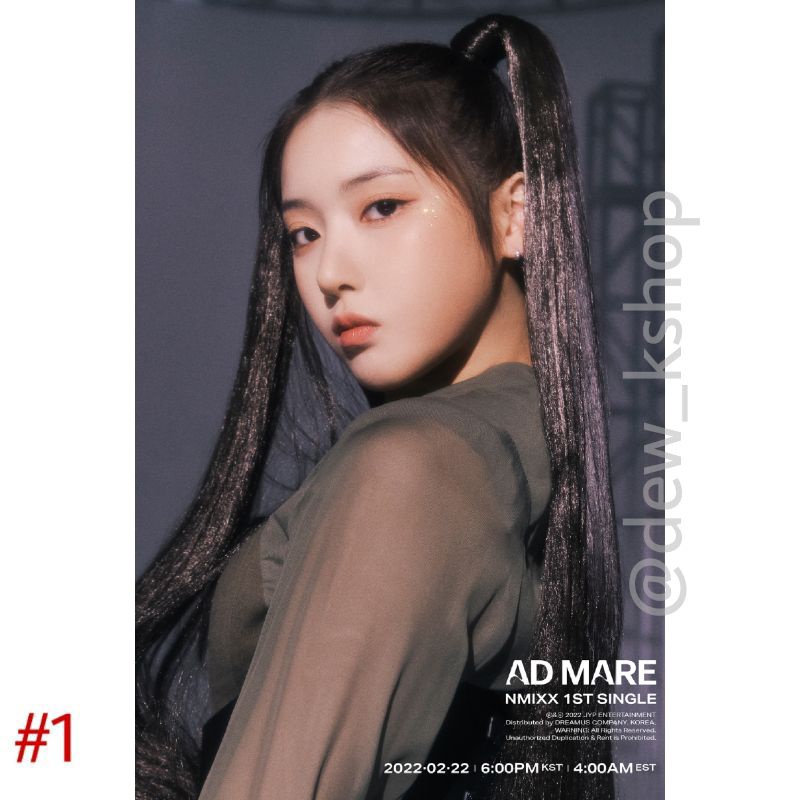 POSTER NMIXX (JIWOO) - <AD MARE> Concept Photo 'N'