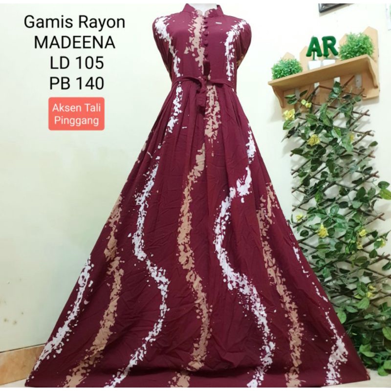 GAMIS TWILL ORI RAYON CANDI MEKAR RAYON SUPER