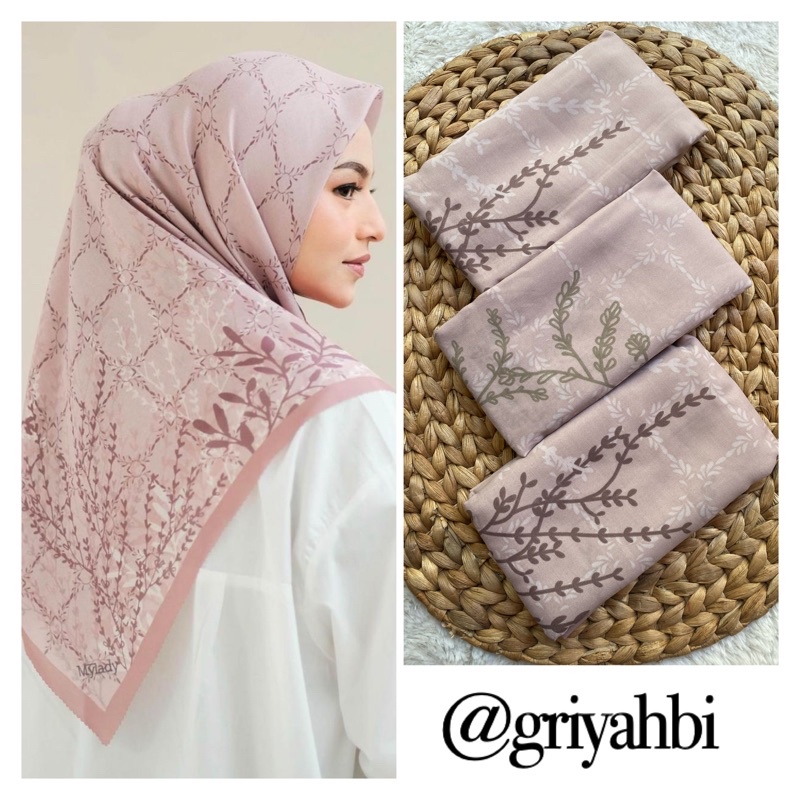 251- 300  Hijab segiempat voal motif-272