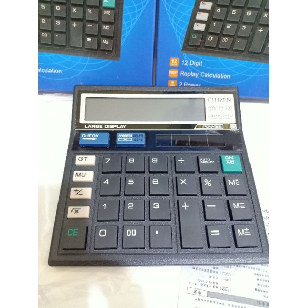 Kalkulator CT 512 12 Digit -Kalkulator Check / Kakulator Dagang Besar  / Calculator CT 512 MURAH