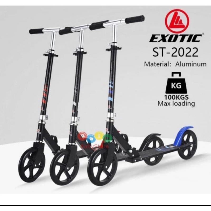 Scooter Skuter Exotic ST2022 Ban Besar