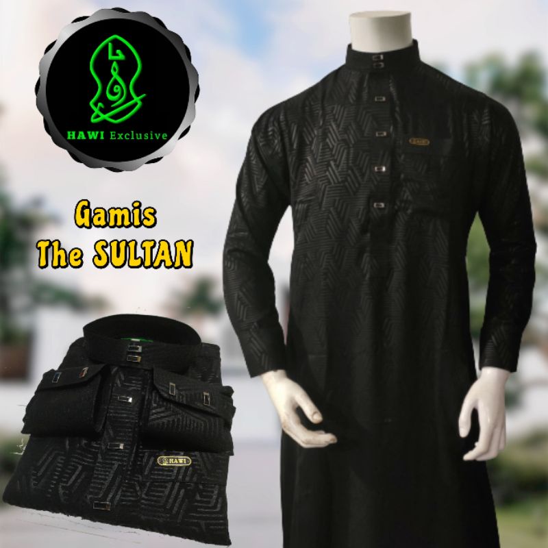 Jubah Pria Jubah Muslim Gamis Pria Gamis Muslim Embos "Abu Haris" New Arrival  Gamis The Sultan Orig