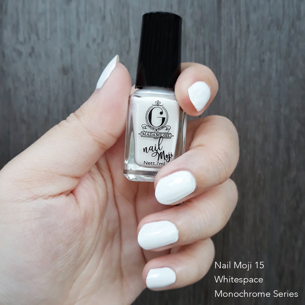 PROMO HABISIN STOK MADAME GIE Nail Moji (Monochrome Series)