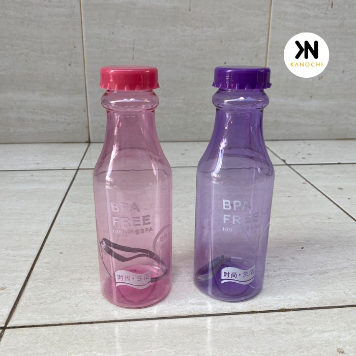 Botol Minum Soda BPA FREE Transparan Water Bottle Bening