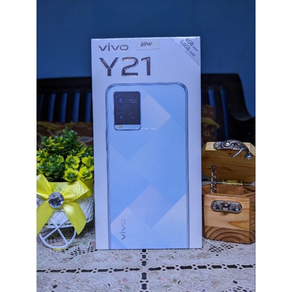 VIVO Y21 4/64 RAM 4 ROM 64 HP BARU NEW SEGEL GARANSI RESMI