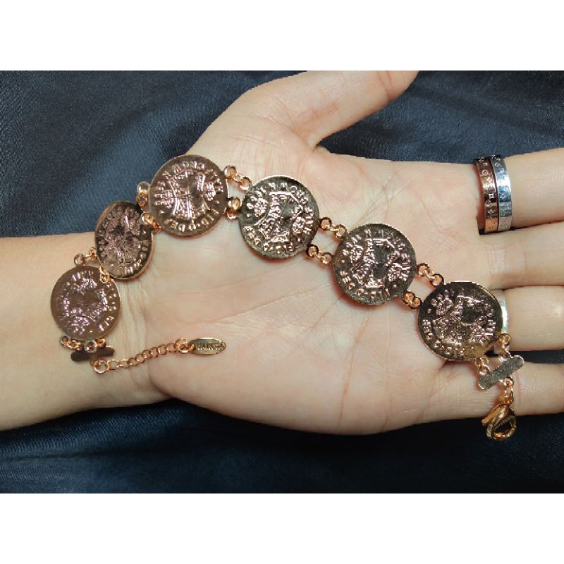 gelang rantai koin xuping/yaxiya