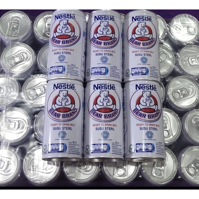 

6 pcs bear brand / susu beruang bundling