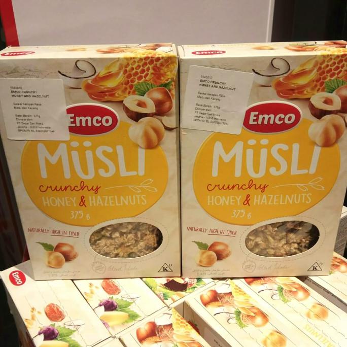 

Ready stock] Emco Musli Churchy Honey & Nuts 375 gr