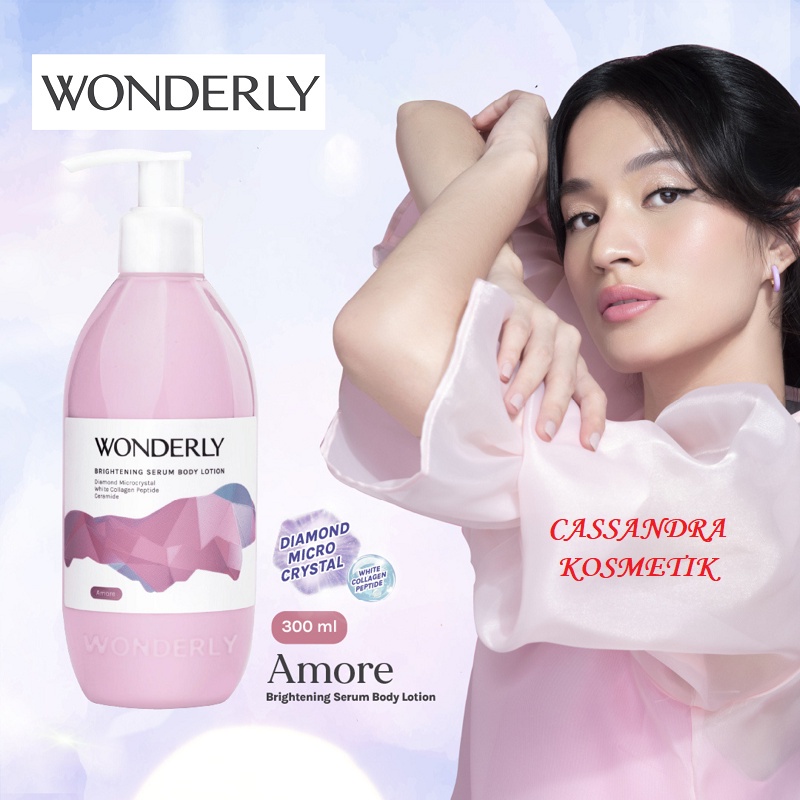 Wonderly Brightening Serum Body Lotion 300ml | Treatment Serum 15ml | Face Serum 15ml