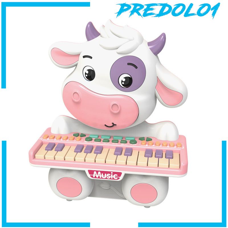 [PREDOLO1] Music Piano Toy No Noise Enlighten Musical Talents Soft Lighting for Baby