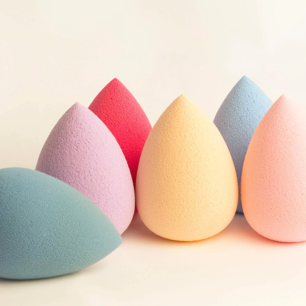 Spons Make Up Beauty Blender Tear Drop Egg Sponge Alat Kosmetik