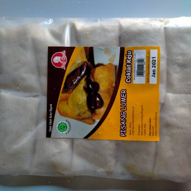 

Pisang Lumer Coklat Keju
