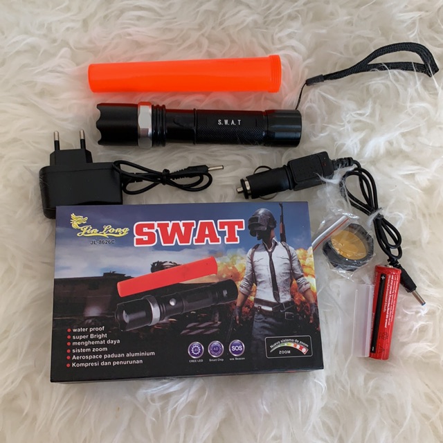 Senter SWAT mini police original Jinlong