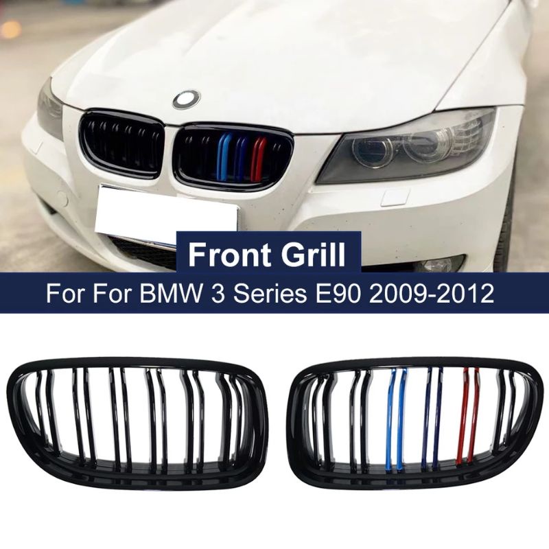 Grill BMW E90 M Style M3 Edition Black Glossy 2009 Sampai 2011