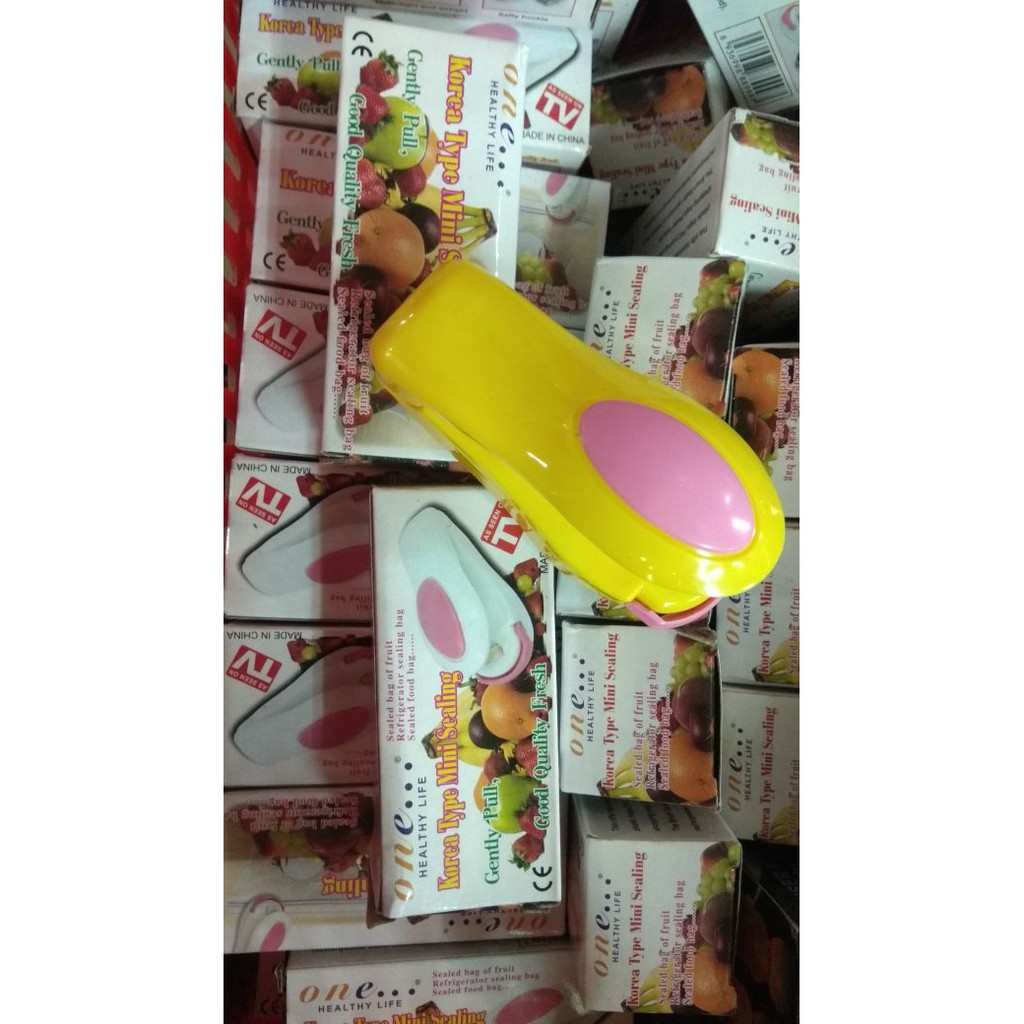 MINI HAND SEALER /PEREKAT PLASTIK MAKANAN RINGAN /PENYIMPAN MAKANAN