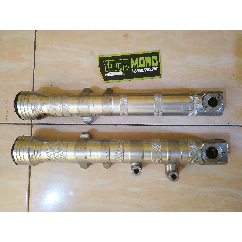 BOTTOM SHOCK DEPAN TABUNG SHOCK NINJA R NEW BUBUT CARTEL ORIGINAL COPOTAN MOTOR