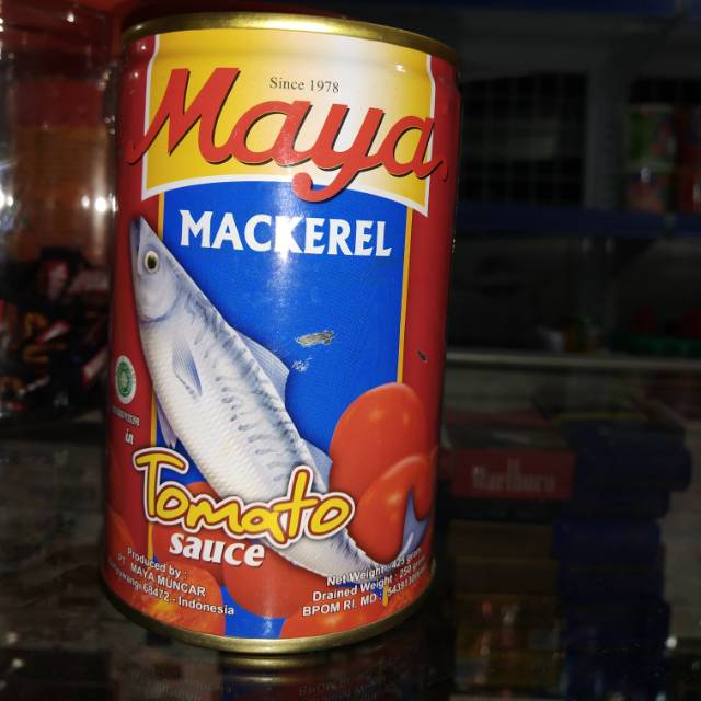 

Maya ikan makarel saus tomat 425g
