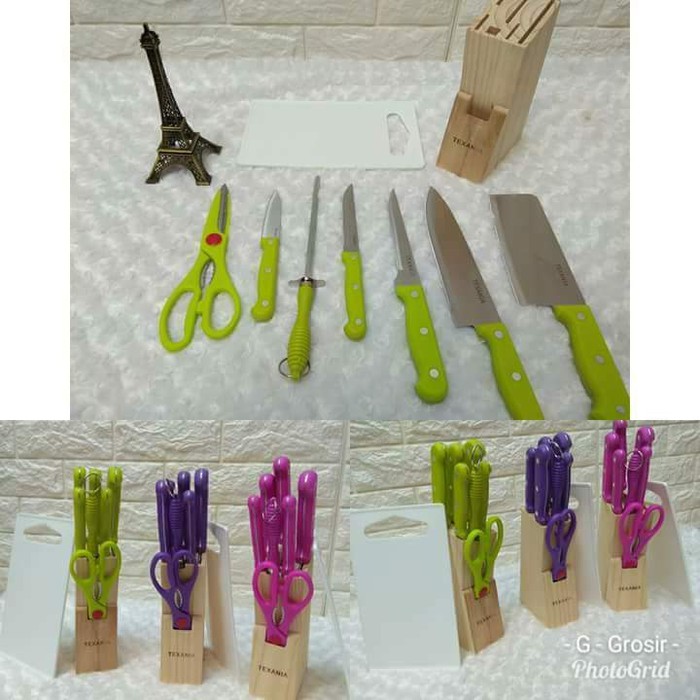 Pisau set warna - Ungu