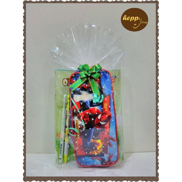 

Kusus Hari Ini Paket Alat Tulis Tempat Pensil Kain Pen Hapus (Souvenir Ultah) Hot Sale