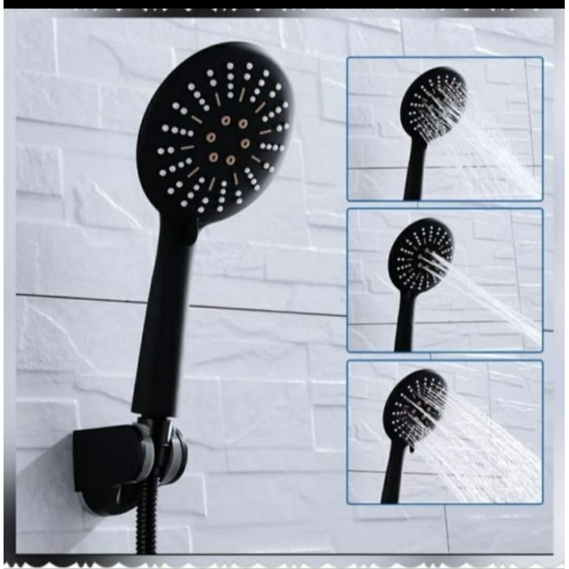 Hand shower hitam shower kamar mandi hitam