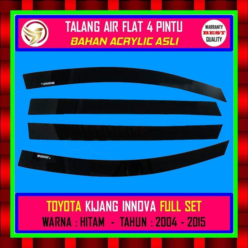TALANG AIR MOBIL - 4 PINTU FULL SET - TOYOTA KIJANG INNOVA - TAHUN - 2004 - 2005 - 2006 - 2007 - 200