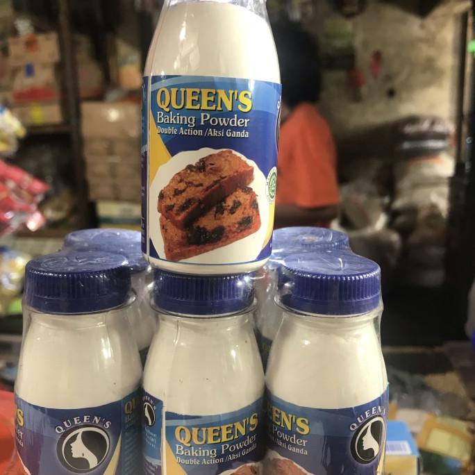 

Queen Baking Powder Double Action(Aksi Ganda) 100gr TERLARIS TERPERCAYA ORIGINAL