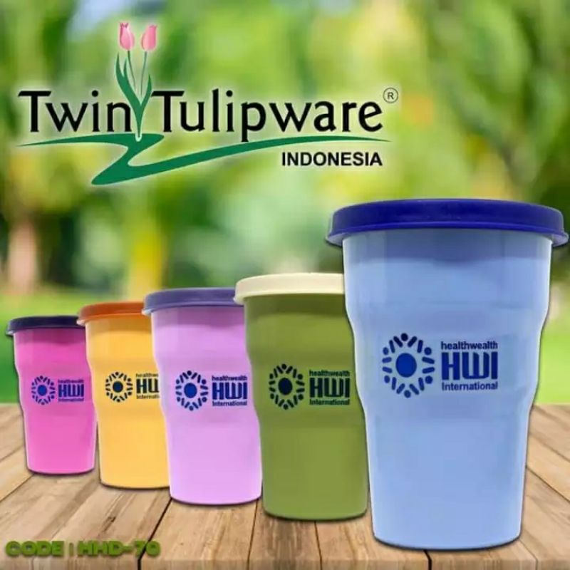 Shaker HWI Original - Gelas Shaker HWI 300 ml / 300ml Untuk Dtozym, WMP, Glucella dll - Gelas Shaker