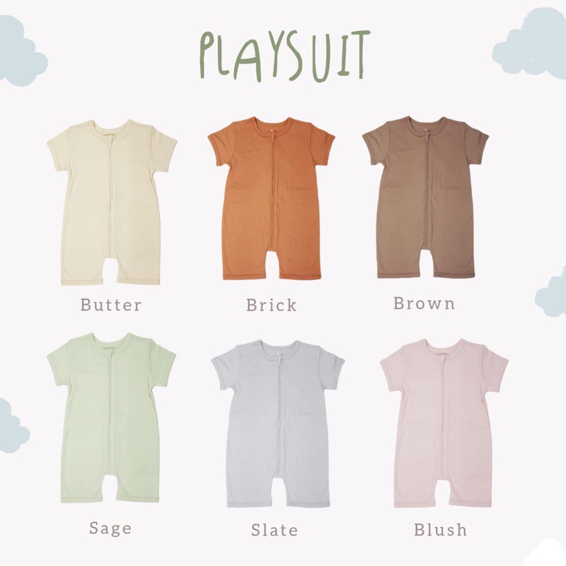 COTTON CUB PLAYSUIT