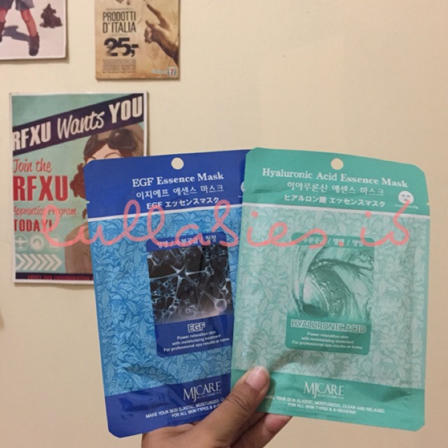 Korean Sheet Mask 3W Clinic / MJ Care 100% ORIGINAL