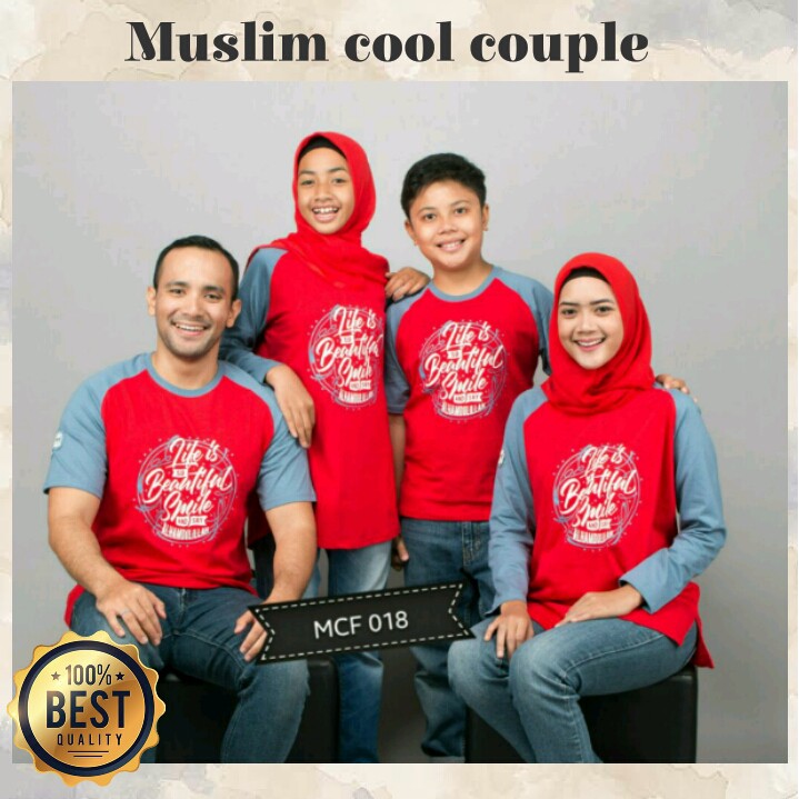 PROMO Seragam Keluarga  Baju Muslim Kaos  Couple  Family 