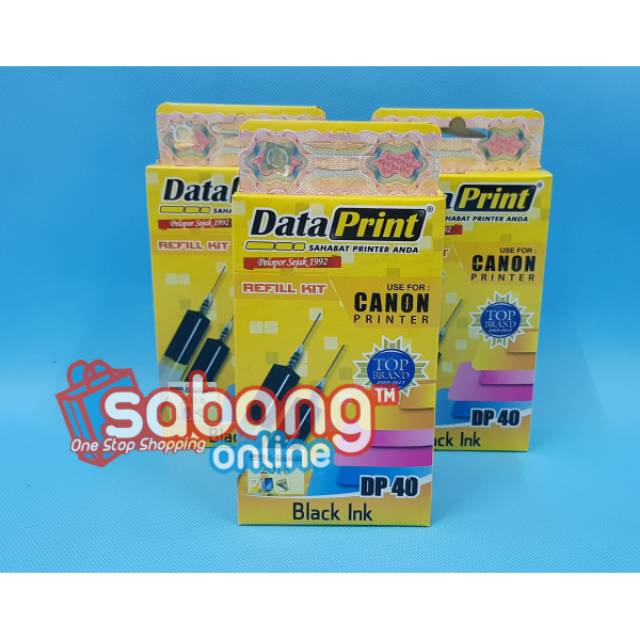 TINTA SUNTIK CANON HITAM / TINTA SUNTIK PRINTER CANON