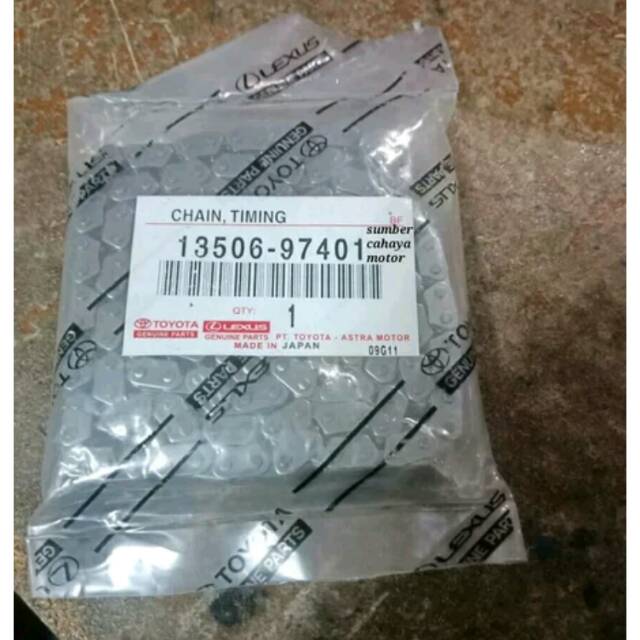 Rantai keteng atau timing chain toyota avanza 1.3