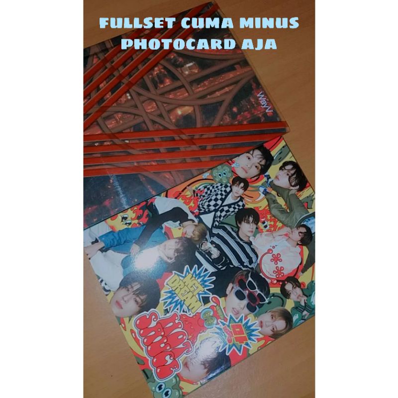 Jual album nct dream hot sauce boring ver, album wayv kickback