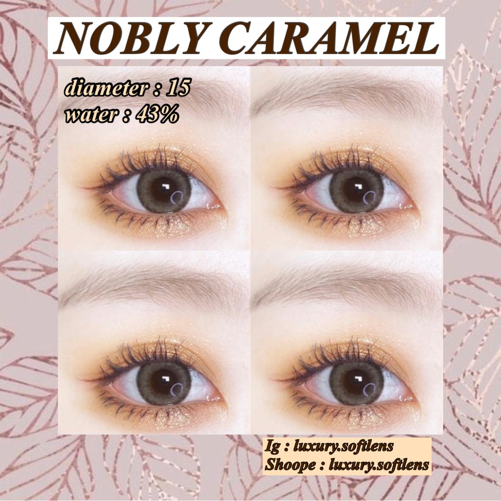 Nobly Caramel Normal Shopee Indonesia