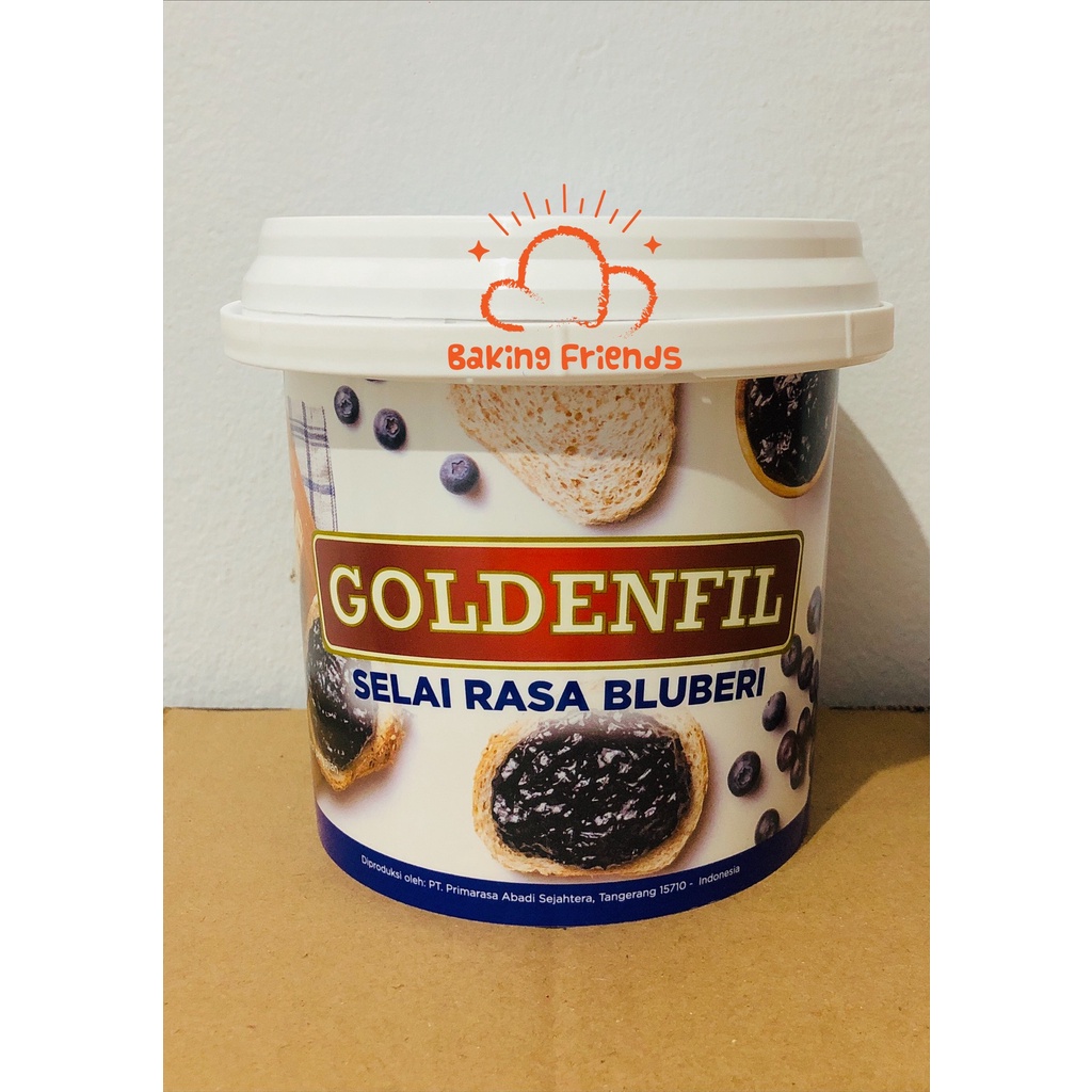 GOLDENFIL BLUEBERRY SELAI 1KG/GOLDENFILLBLUEBERRY JAM 1KG