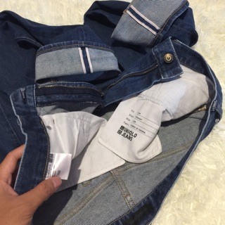 denim selvedge uniqlo