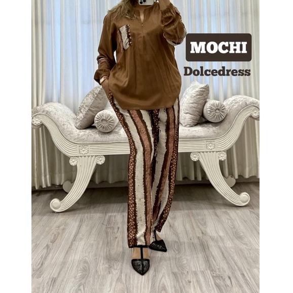 FFK.10Jn22н– Set Celana Dolce Dress Mochi