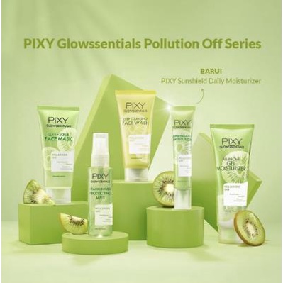 * NCC * PIXY Glow Essential Series Moisturizer Face Mask Cream Masker Krim Tone &amp; Bright Glowssentials