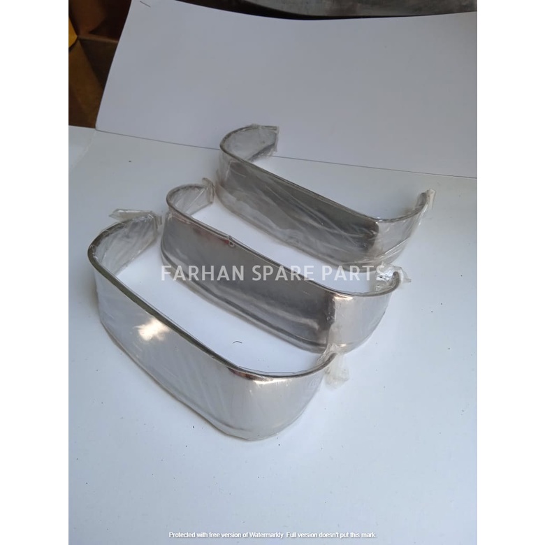 TOPI LAMPU / PET HEADLAMP YAMAHA V75 YAMAHA V80 YAMAHA V80SS ROBOT SUPERDELUXE EXCELLENT STAINLESS S