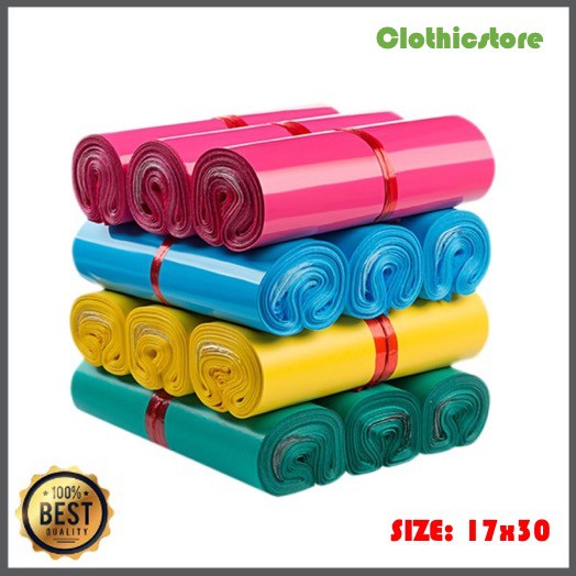 

PLASTIK POLYMAILER 17x30 HITAM Kantong Packing Tebal Premium 60 Mic Online Shop (100 Pcs) TERMURAH
