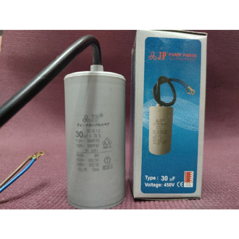 JP Kapasitor Bulat 30uf 450V Kapasitor Kabel 30uf 450V MURAH