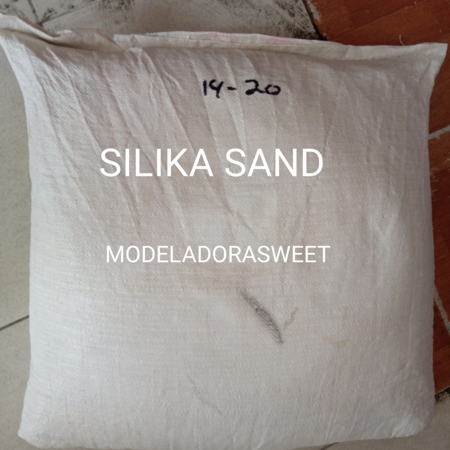 pasir SILIKA 25kg / media filter air silika sand