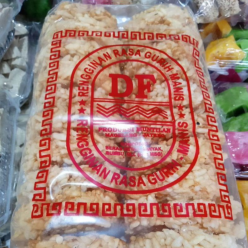 

rengginan manis oleh2 khas jogja