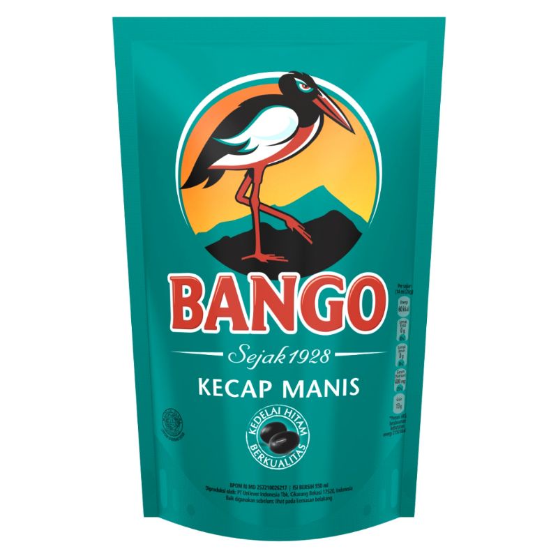 

KECAP MANIS BANGO Reffil 540gr