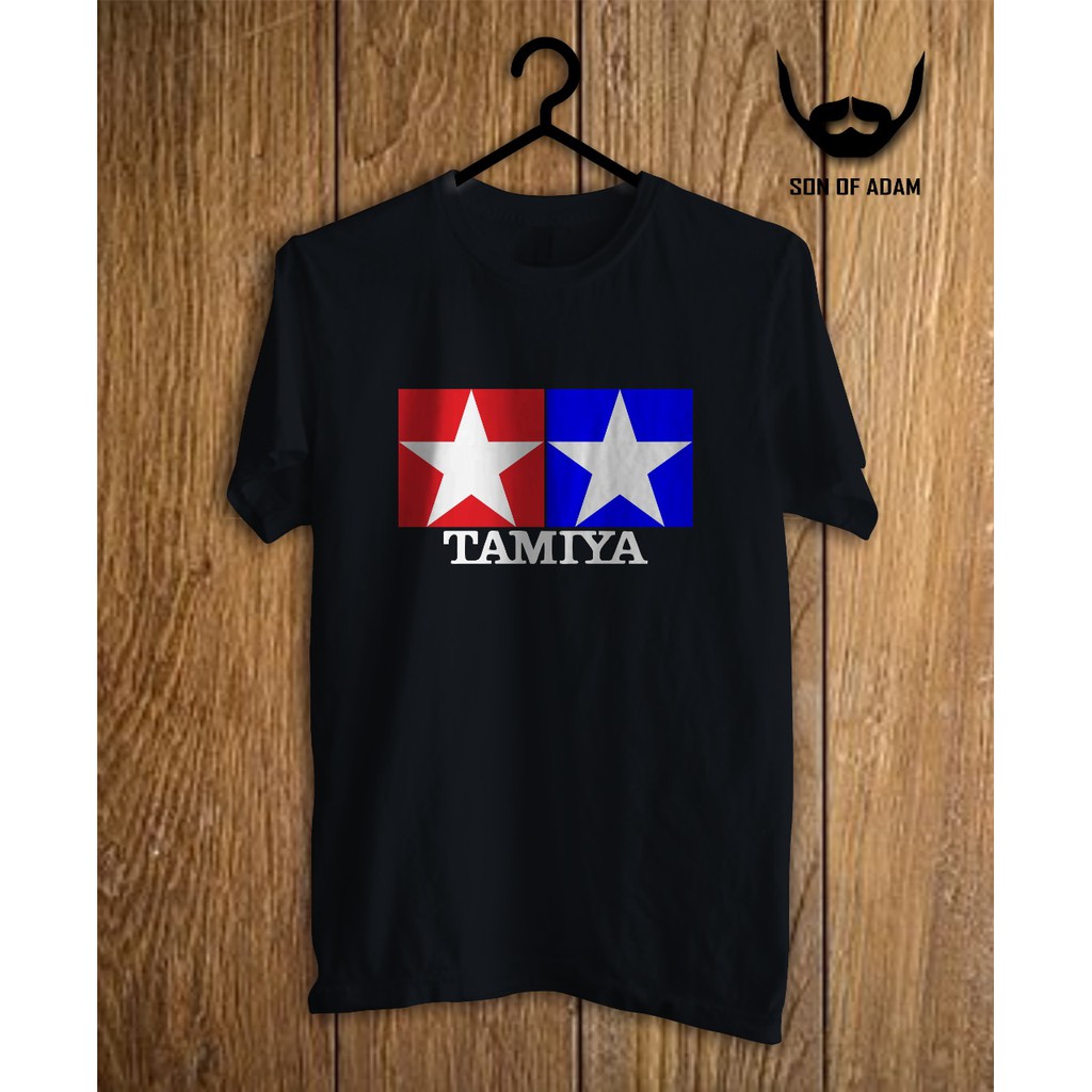 BAJU KAOS FASHION PRIA MURAH CUSTOM SABLON POLYFLEX DESAIN NEW TAMIYA