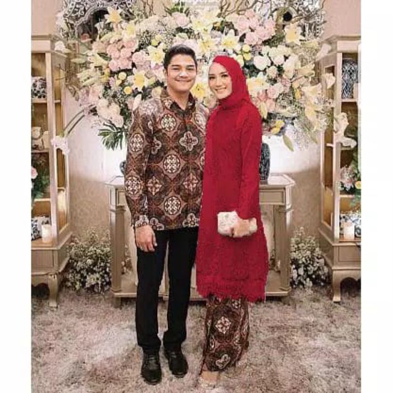 KIYORA/COUPLE CITRA/SERAGAM PESTA BAHAN BERUKAT TERBARU/TERMURAH/TERLARIS/PREMIUM/REALPIC/ORIGINAL