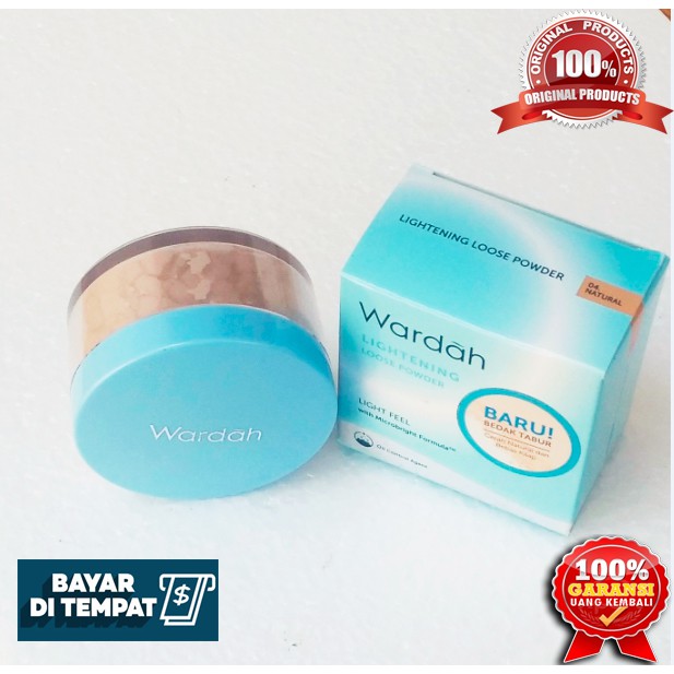 Bedak wardah Natural / Bedak tabur Lightening 04 Natural