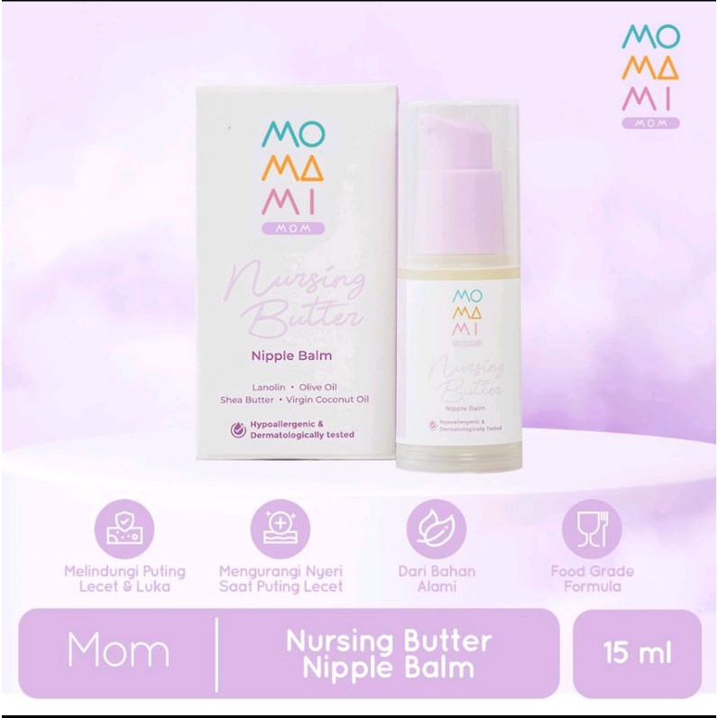 MOMAMI MOM Nursing Butter Nipple Balm