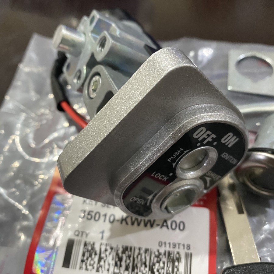 Kunci Kontak Keyset Key Set Jok Honda Motor Revo 110 Old Lama