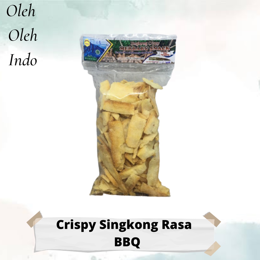 

Keripik Crispy Singkong MERBABU Snack Rasa Sapi Panggang, Jagung bakar - Sapi Panggang